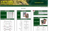 Desktop Screenshot of catfordprint.co.uk